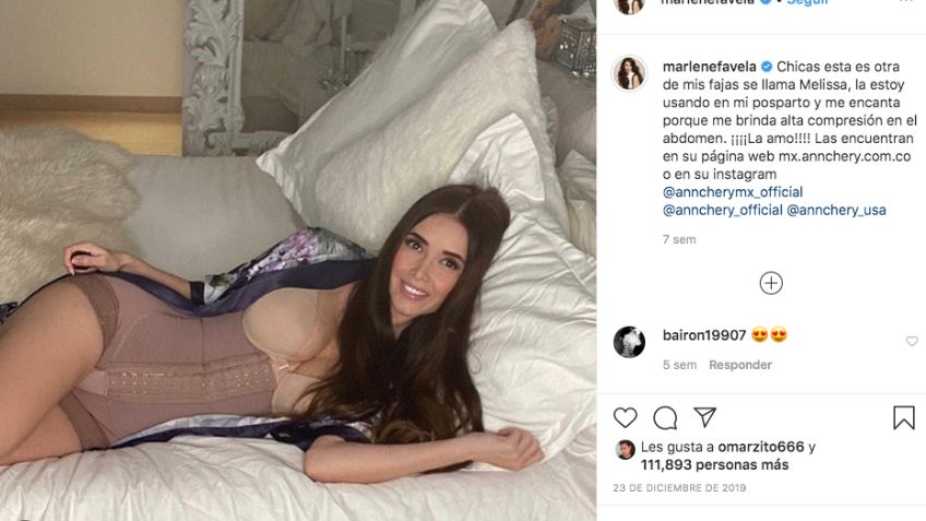 ¡Wow! Marlene Favela luce cuerpazo a cuatro meses de convertirse en mamá