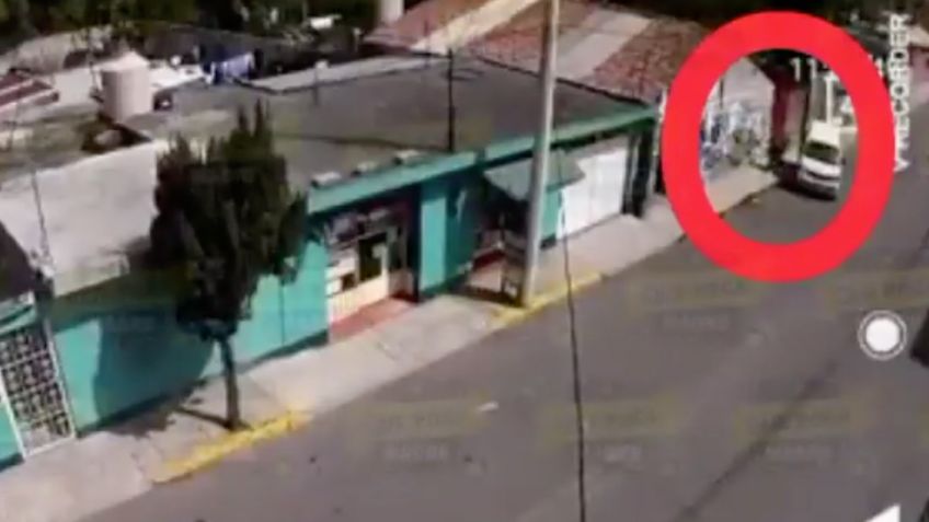 Captan robo de niño en San Pablo Autopan, Edomex: VIDEO