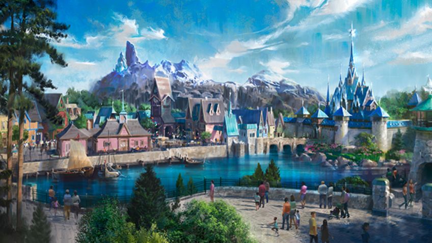 Así se verá "Frozen Land", la nueva atracción de Disney París: FOTOS