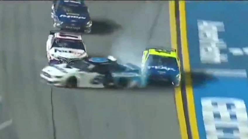 VIDEO VIRAL: Así fue el terrible accidente en las 500 millas de Daytona