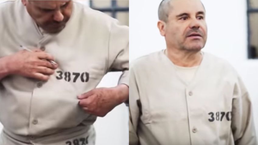 El preso 3870, revelan imágenes inéditas de la detención de "El Chapo" Guzmán: VIDEO