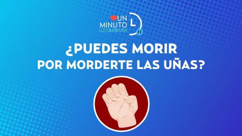 ¿Puedes morir por morderte las uñas?