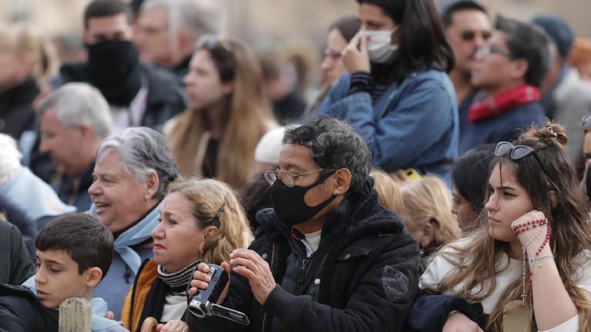 El Papa Francisco expresó su cercanía con los afectados por el coronavirus