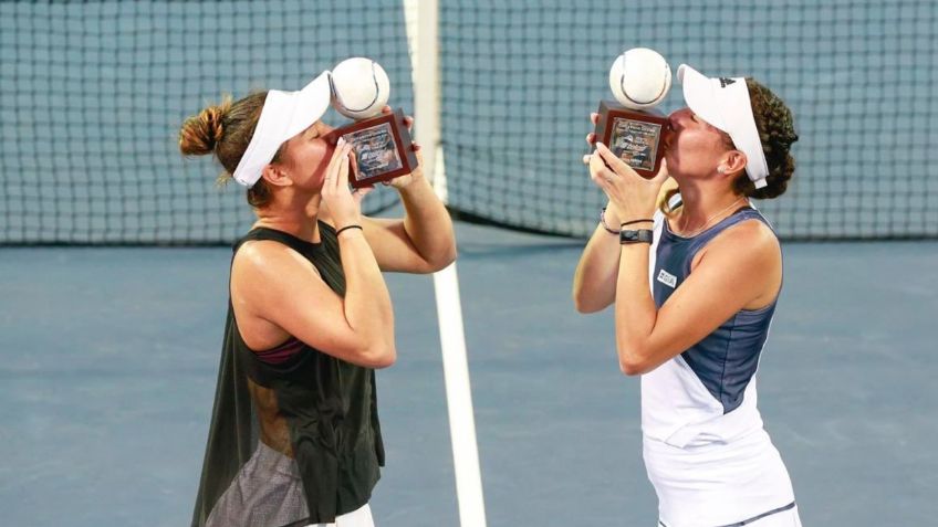 Giuliana Olmos, la primera mujer mexicana en ganar el Abierto Mexicano de Tenis