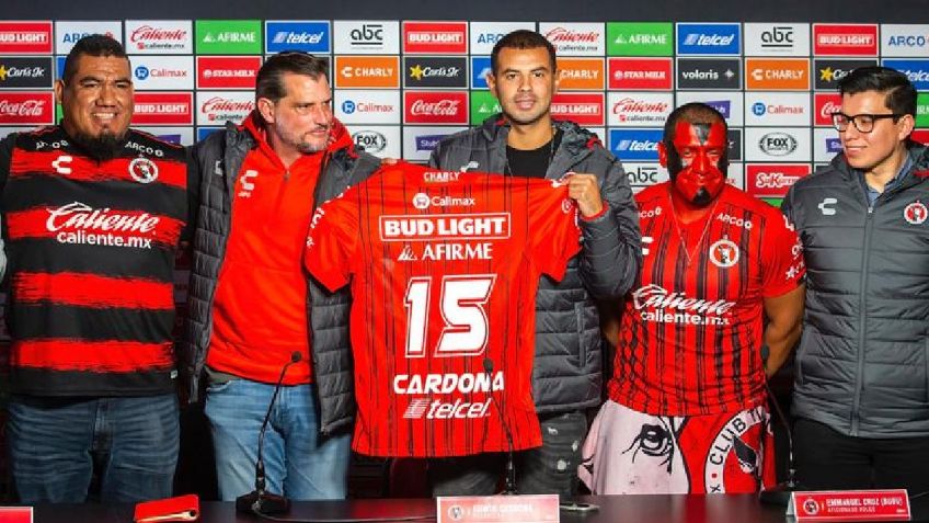 Edwin Cardona, presentado como nuevo jugador de los Xolos de Tijuana