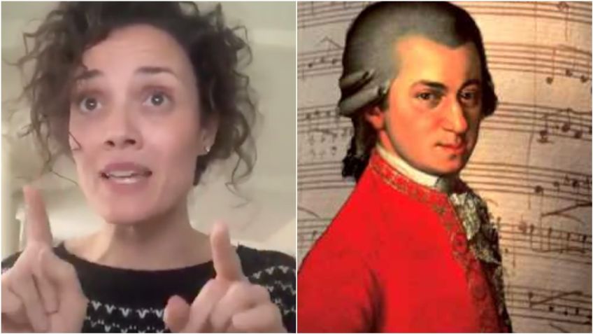 Cuenta la vida de Bach en una canción y se hace viral; esta es la historia de Sheila Blanco