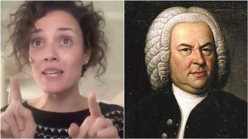 Cuenta la vida de Bach en una canción y se hace viral; esta es la historia de Sheila Blanco