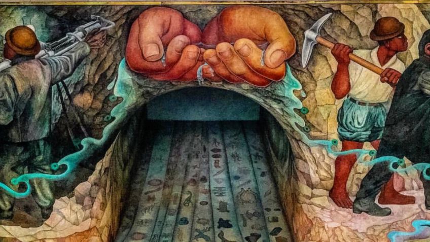 Este es el mural de Diego Rivera que permaneció más de cuatro décadas bajo el agua: FOTOS