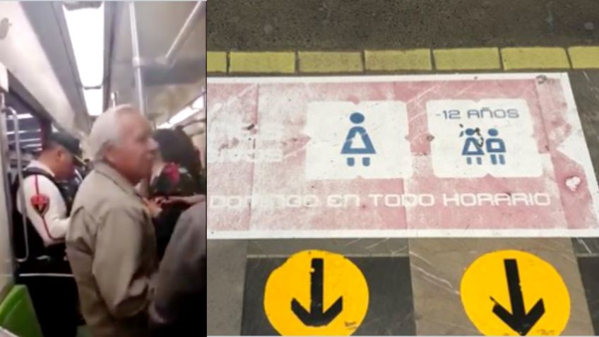 ¿Los viejitos pueden viajar en los vagones exclusivos del Metro? Esto dice la Ley: VIDEOS