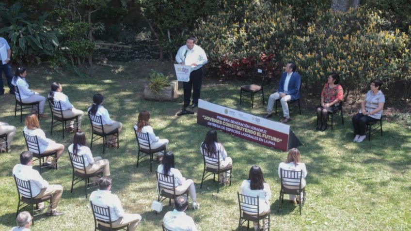 Jóvenes Construyendo el Futuro ayudó a tener empleo a 22 becarios de la PMA