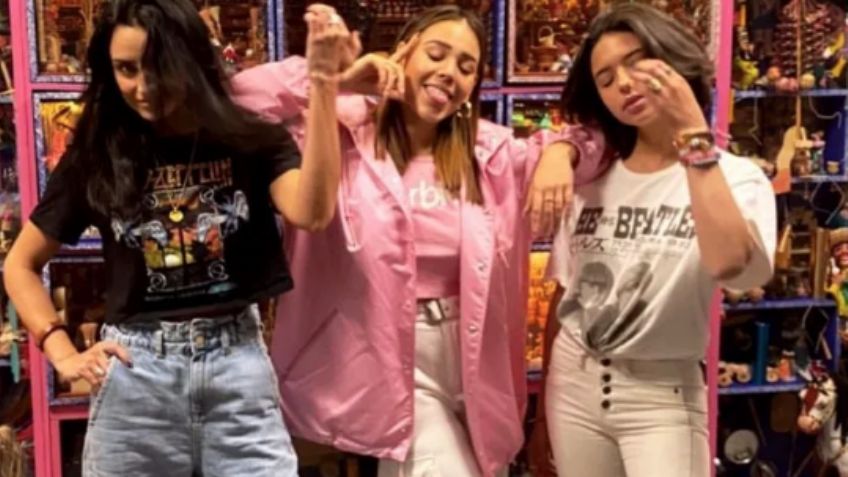 ¡No estudié para recargadera! Danna Paola se le encima a Aislinn Derbez y Ángela Aguilar