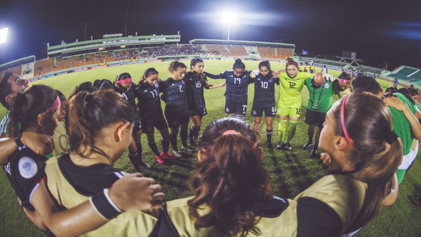 La Selección Mexicana Femenil: buscan bañarse con oro