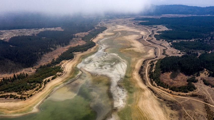 Con ríos secos, Chile SUFRE fuerte sequía en plena pandemia por Covid-19: FOTOS