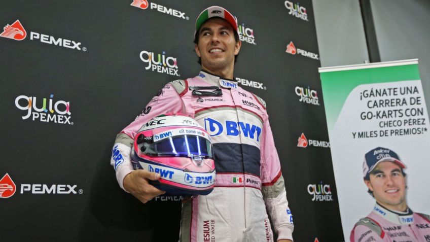 Recuerda Checo Pérez momentos de su carrera en Instagram