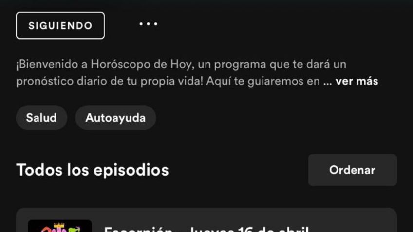 ¿Amas los horóscopos? ¡Este podcast de Spotify es para ti!