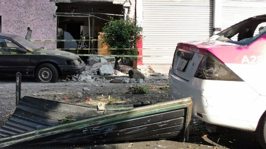 Se registra fuerte explosión en una casa de la GAM: FOTOS