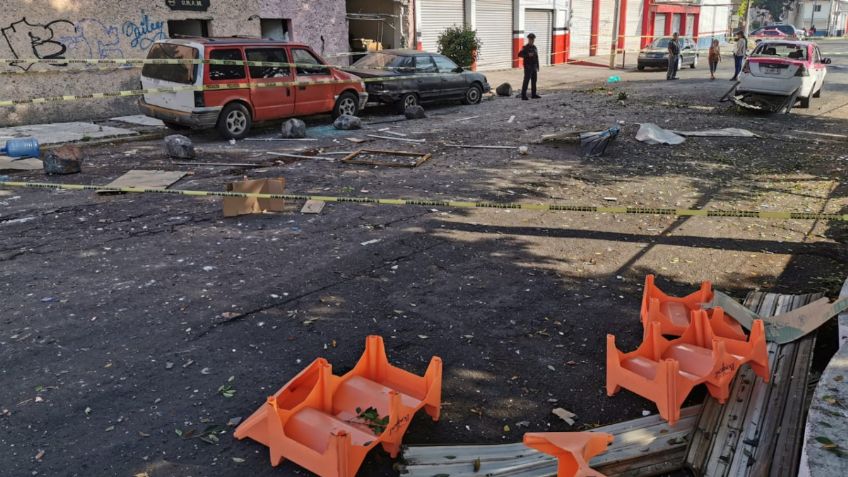 Se registra fuerte explosión en una casa de la GAM: FOTOS