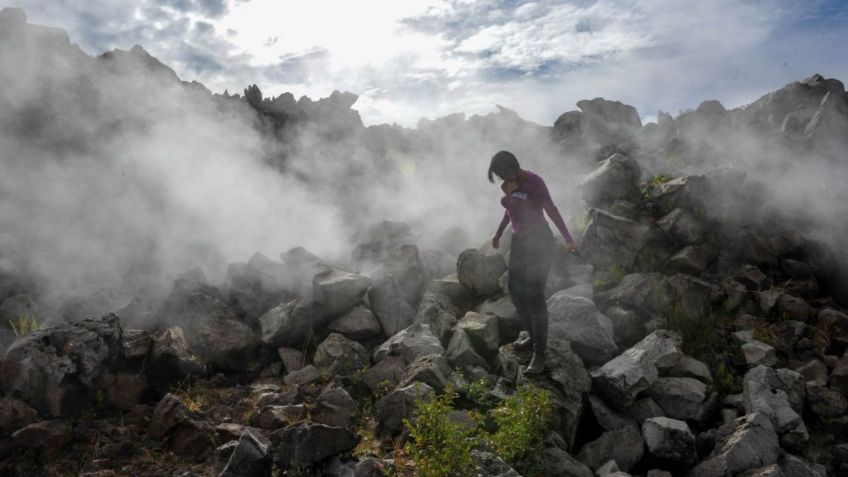 Parangaricutiro, el pueblo en Michoacán enterrado en lava petrificada