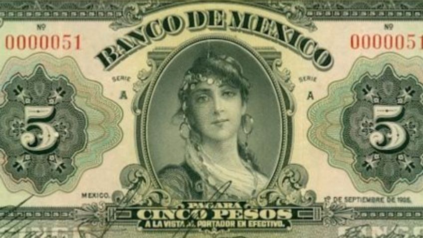 La historia detrás de "La gitana", el primer billete con la imagen de una mujer en México