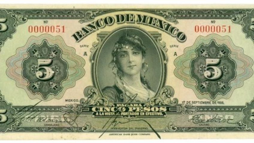 La historia detrás de "La gitana", el primer billete con la imagen de una mujer en México