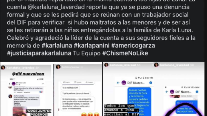 Karla Panini es denunciada formalmente por presunto maltrato infantil a hijas de Karla Luna: VIDEO+FOTOS