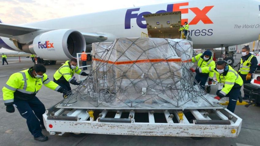 Arriba tercer vuelo con ventiladores adquiridos en Estados Unidos