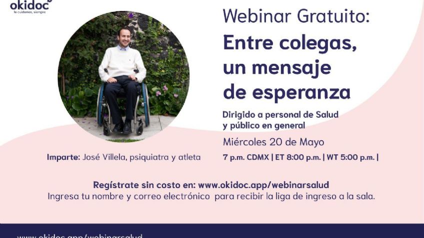 Conferencia con José Villela, nadador paralímpico: dónde y cuándo verlo