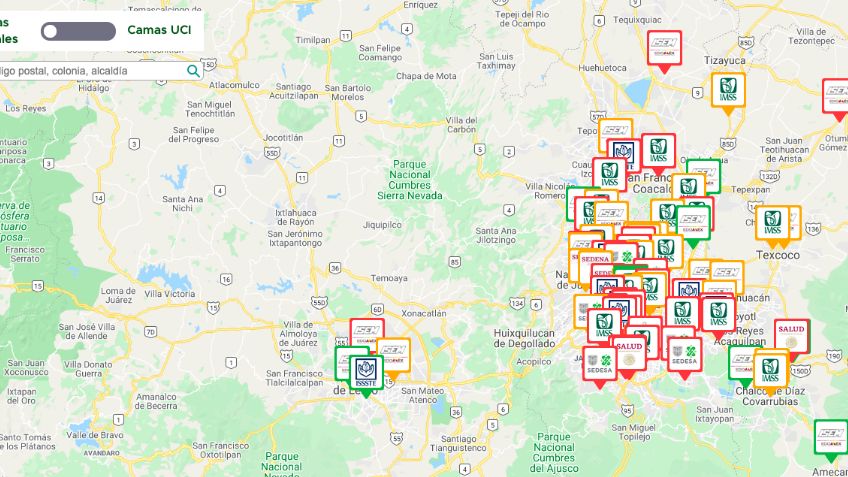 ¿Qué hospitales de la CDMX están disponibles para pacientes de Covid-19?