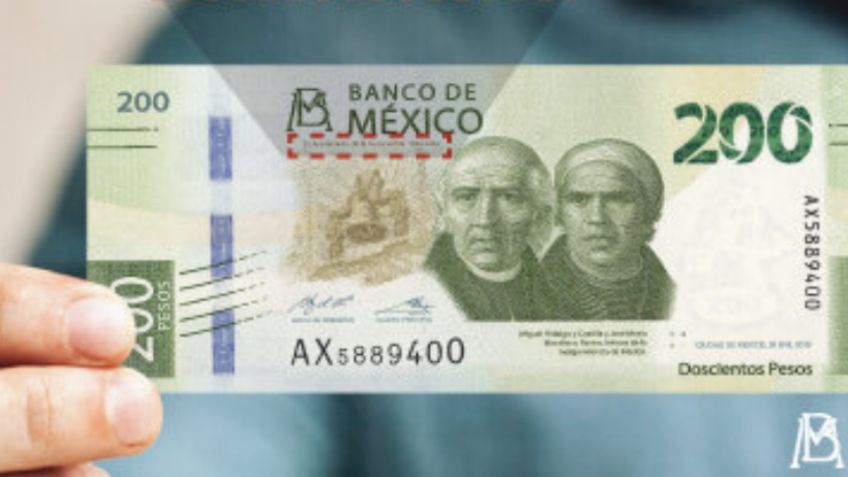 ¡Saca la lupa! Este es el mensaje de algunos billetes de 200 pesos y no lo habías notado