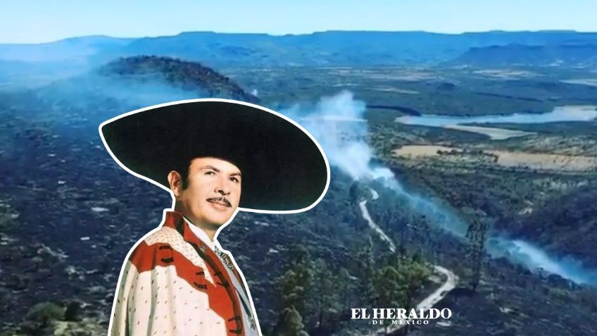 Así es "El Soyate" el rancho de Don Antonio Aguilar al que el fuego consumió VIDEO+FOTOS