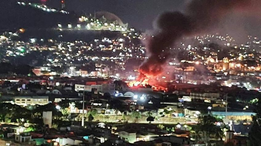 Se registra incendio en Central de Abastos de Oaxaca: VIDEO + FOTOS