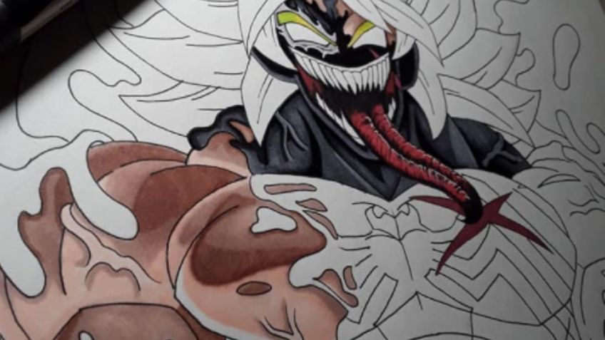 FOTOS: Así se verían los villanos de Dragon Ball si se fusionaran con Venom