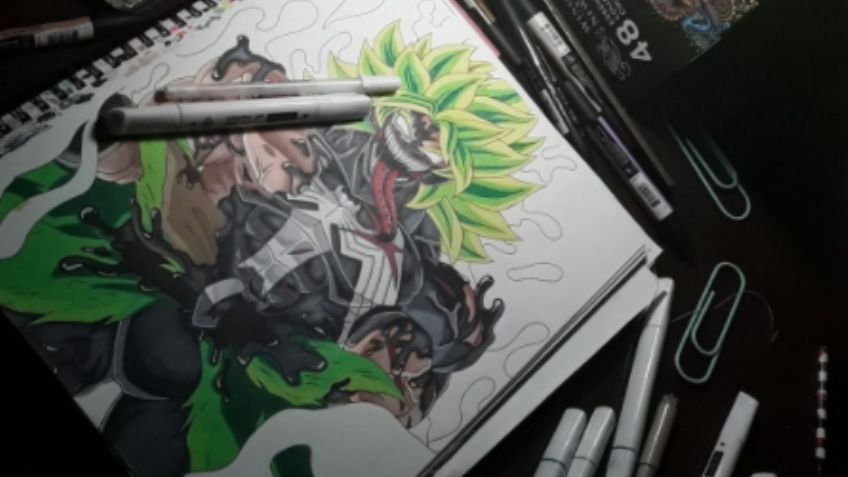 FOTOS: Así se verían los villanos de Dragon Ball si se fusionaran con Venom