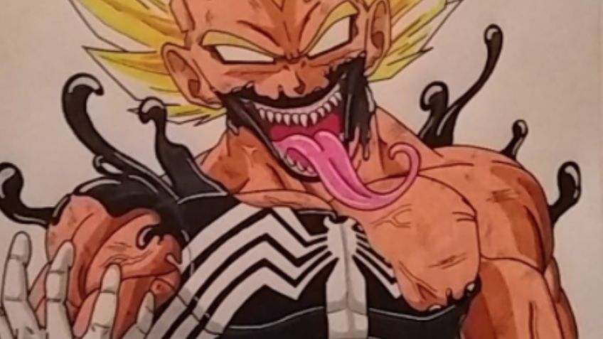 FOTOS: Así se verían los villanos de Dragon Ball si se fusionaran con Venom