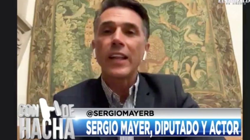 Sergio Mayer asegura que ha sufrido discriminación siendo diputado