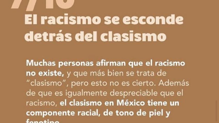 Decálogo para comprender los tipos de racismo en México y combatirlo