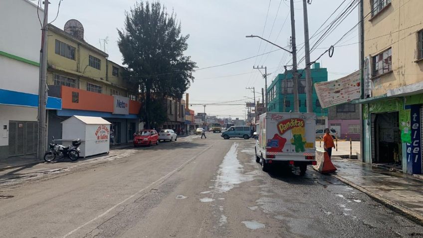 Suspende labores en tianguis de San Felipe de Jesús, en la Gustavo A. Madero