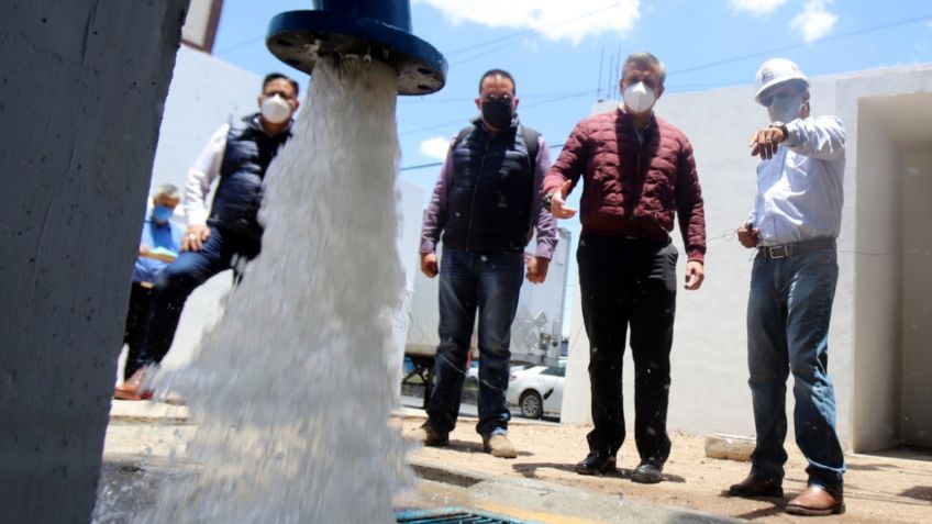 Rescatan pozo de agua abandonado en Ciudad Cuauhtémoc, Ecatepec