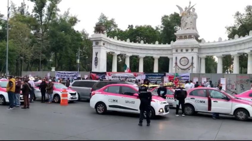 MARCHAS CDMX: Policías y taxistas se concentrarán en el Centro