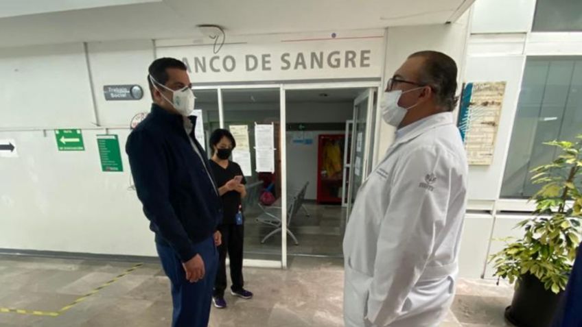 Banco de sangre del Hospital 20 de noviembre registra su primer donador de plasma