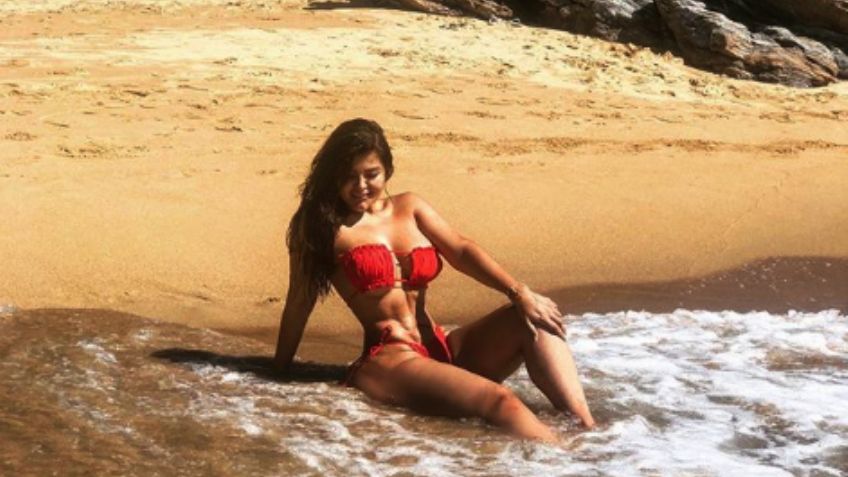 Enamorándonos: Examorosa sorprende a todos con CUERPAZO en la playa: FOTOS