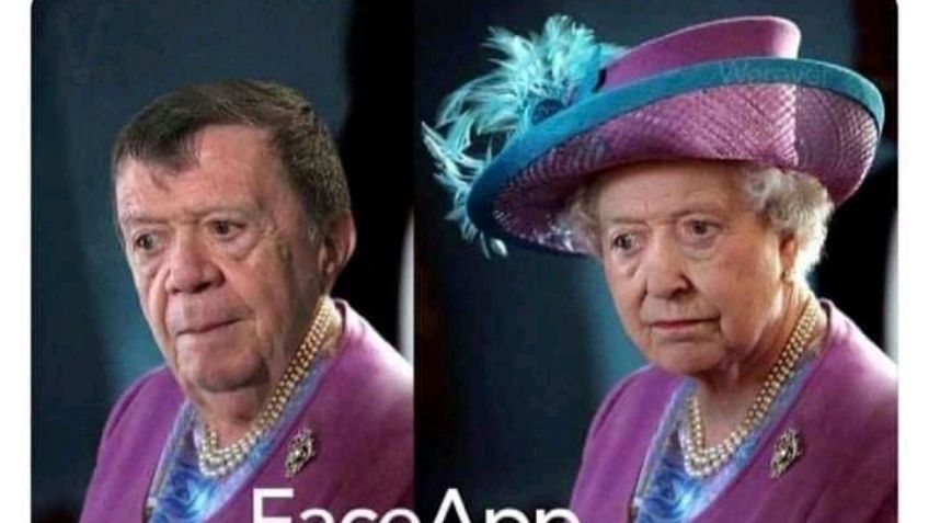 ¿Chabelo y la Reina Isabel II son la misma persona? FaceApp revela el misterio