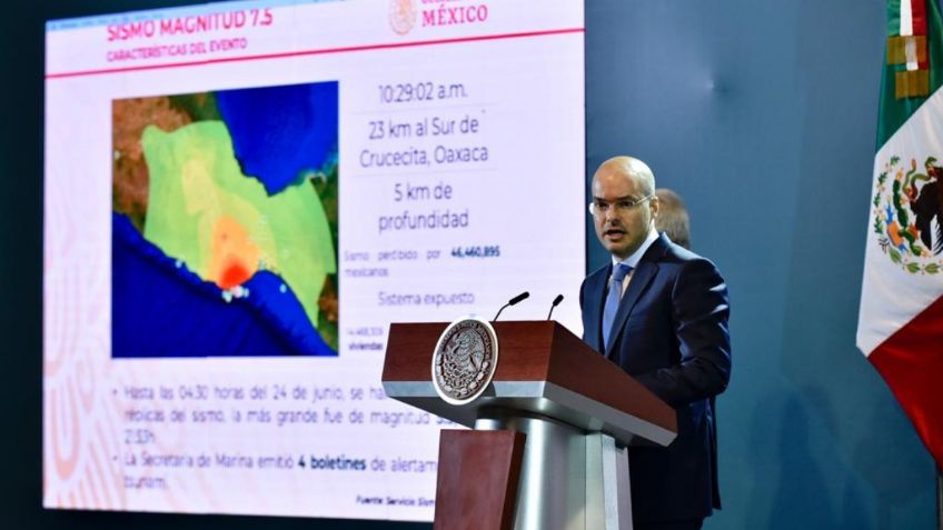 46 millones de mexicanos estuvieron expuestos al sismo de 7.5: David León