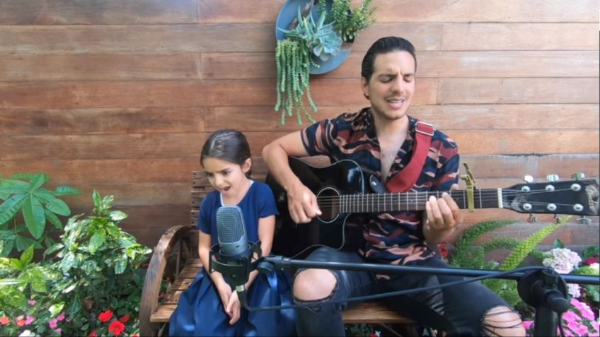 VIDEO VIRAL: Vadhir Derbez enamora las redes al cantar junto a su hermana menor