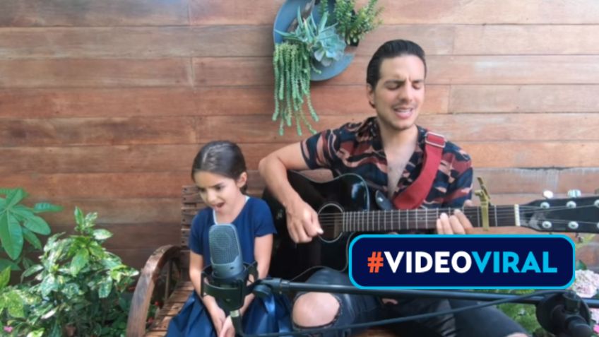 VIDEO VIRAL: Vadhir Derbez enamora las redes al cantar junto a su hermana menor