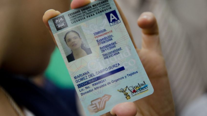 Adiós al plástico de la licencia de conducir en CDMX; va a ser digital