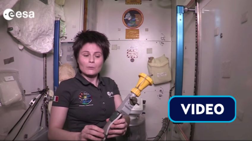 VIDEO: Así es como van al baño los astronautas en el ESPACIO