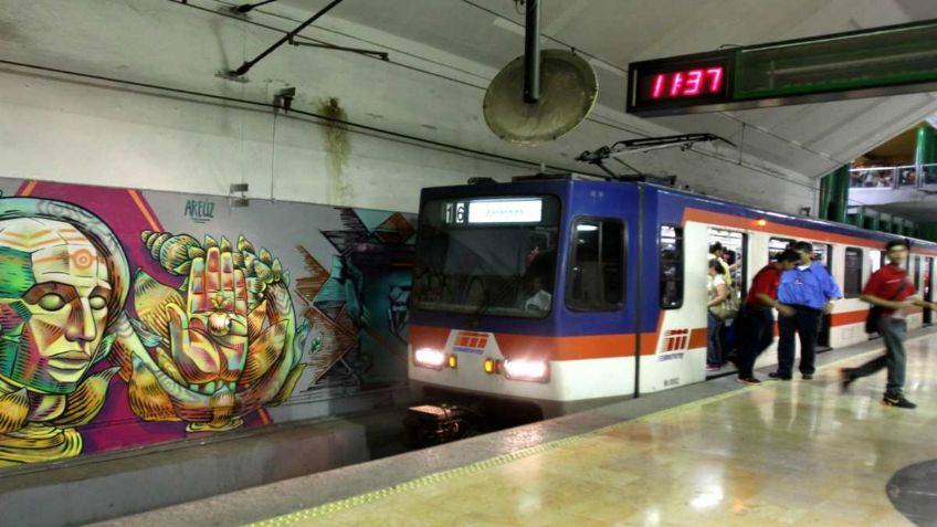 VIDEO VIRAL: Detienen a mujer en Metro de Monterrey por no usar bien el cubrebocas