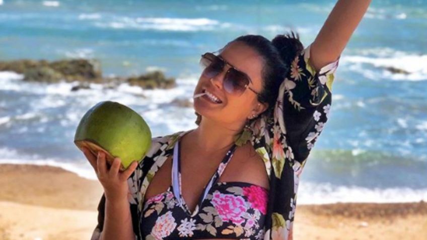 Mariana Echevarría defiende a mamás primerizas por embarazo y celebra con FOTO en la playa