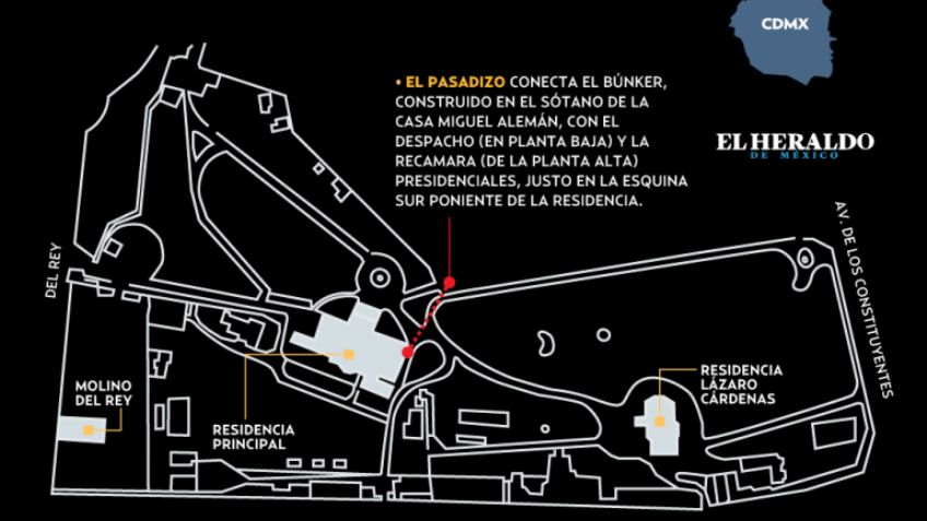 Mitos y secretos de la Línea 7 del METRO ¿Hay un túnel debajo de "Los Pinos"?